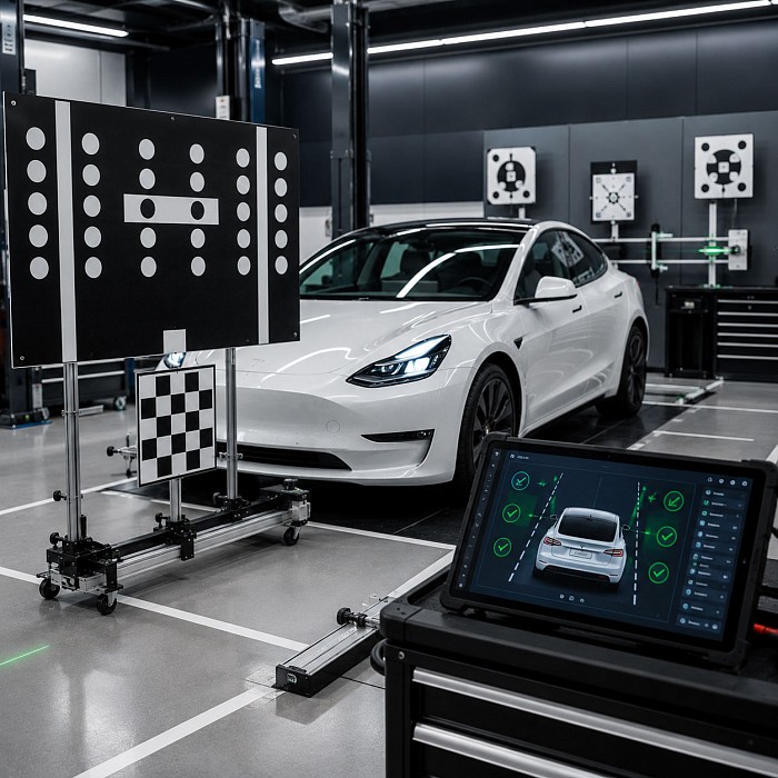 ADAS Calibration (Advanced Driver Assistance Systems) Ηλεκτρικών Οχημάτων