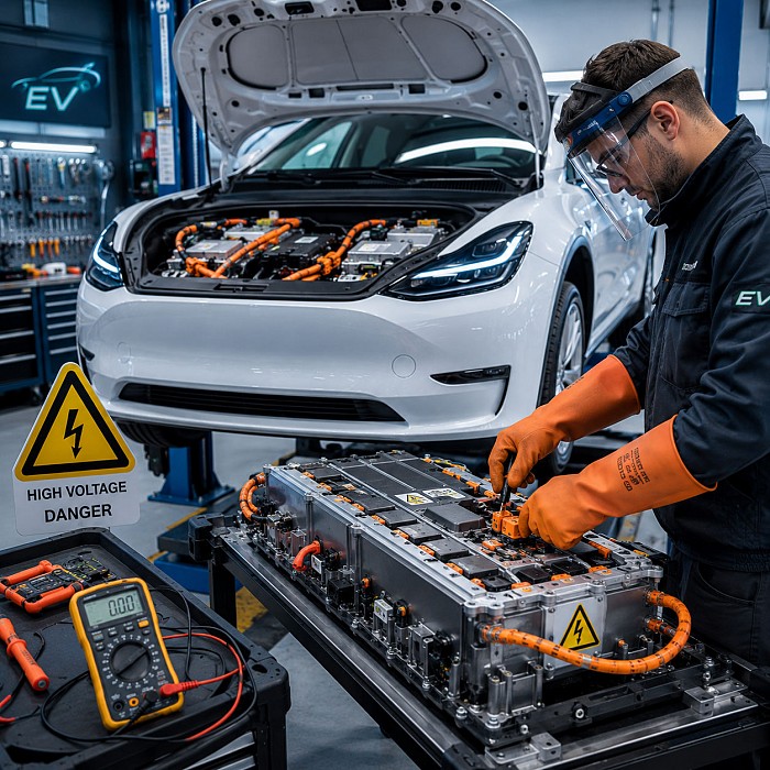 Service Συστημάτων Υψηλής Τάσης Ηλεκτρικών Οχημάτων